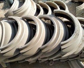 Đầu cột vòm tròn 